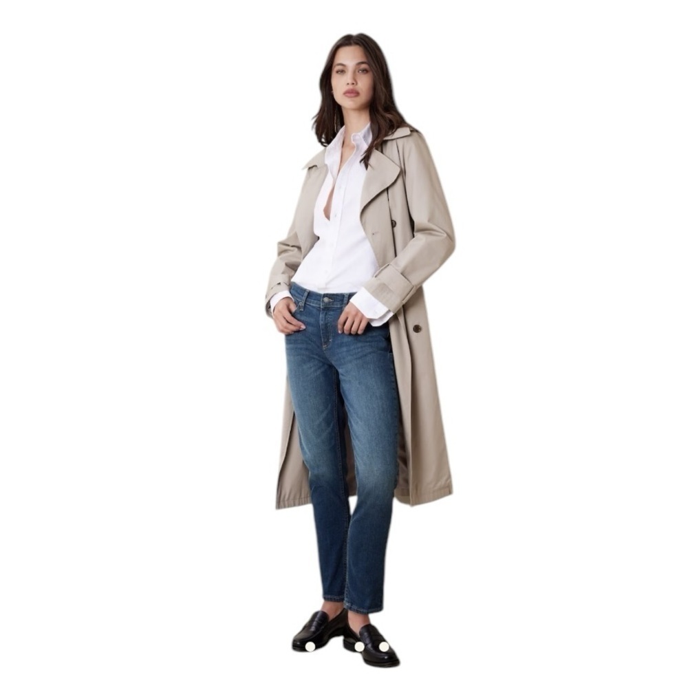 Banana Republic Girlfriend Cuffed Jeans. Blue Size 26 #1091